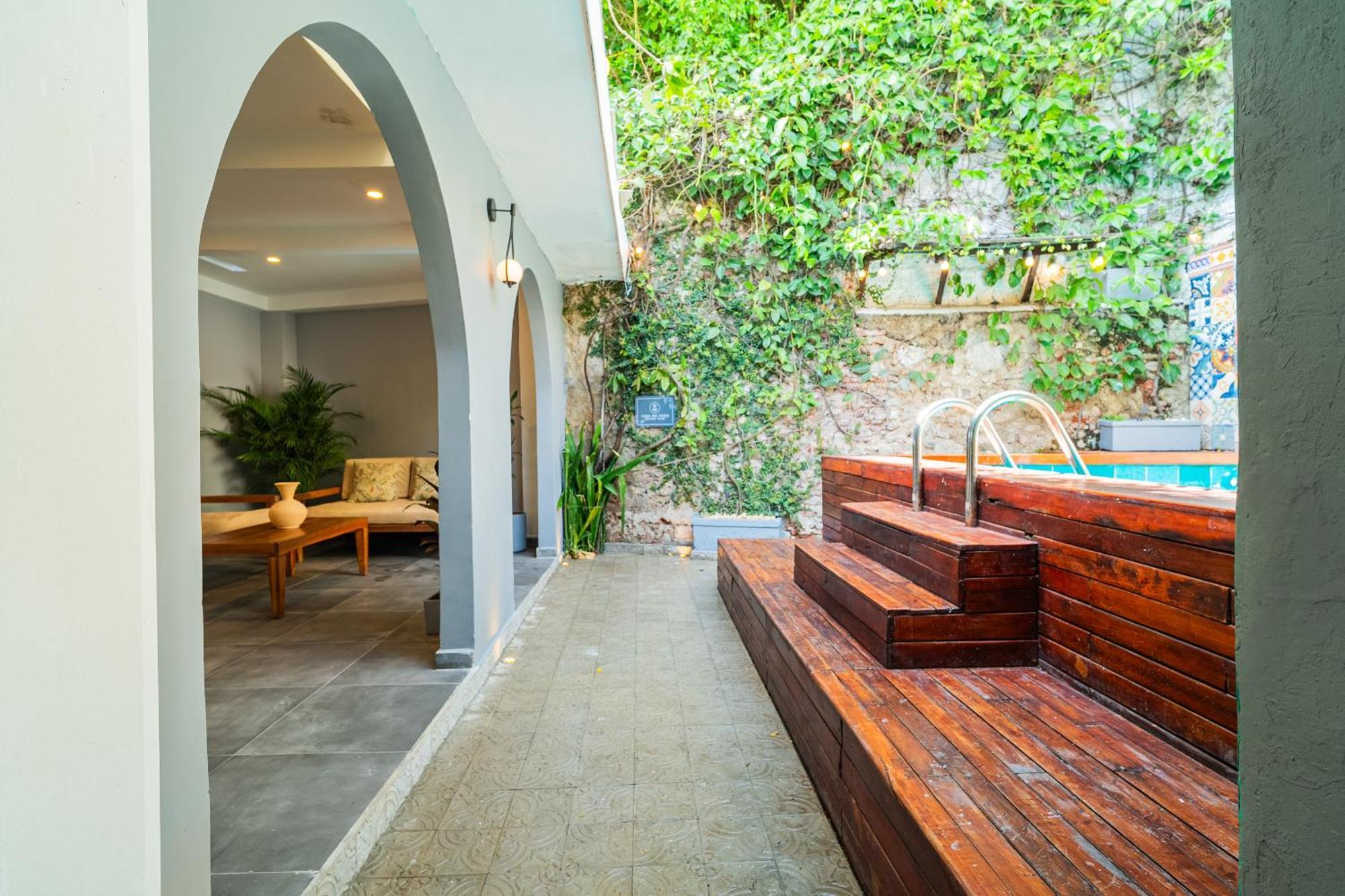 Casa Del Pozo Boutique Hostel Cartagène Extérieur photo
